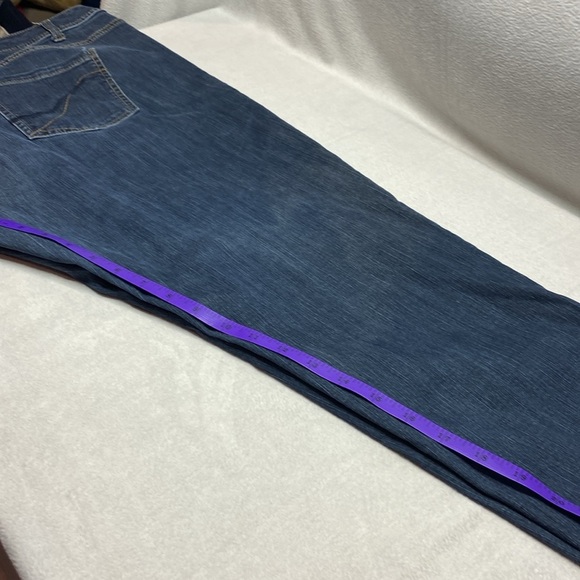 Lane Bryant Skinny blue jeans size 18 Short - Picture 8 of 9